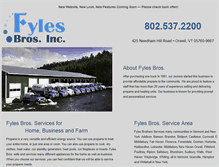 Tablet Screenshot of fylesbrothers.com